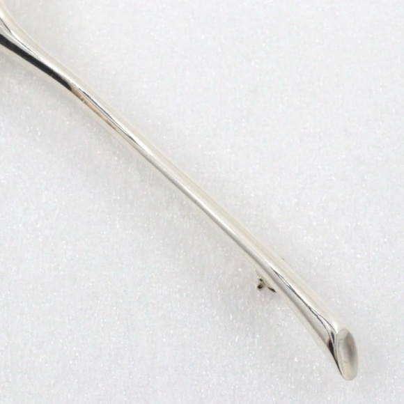 Tiffany & Co. Silver Ginkgo Brooch - Picture 10 of 12